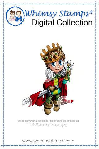 Prince Charming - Digital Stamp - Whimsy Stamps