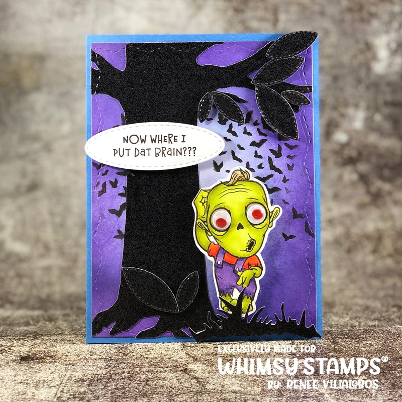 Halloween Creatures Stencil - Whimsy Stamps