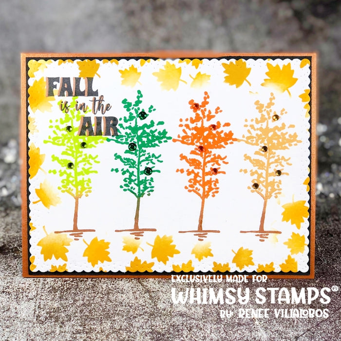 Sympathy Silhouette Clear Stamps - Whimsy Stamps