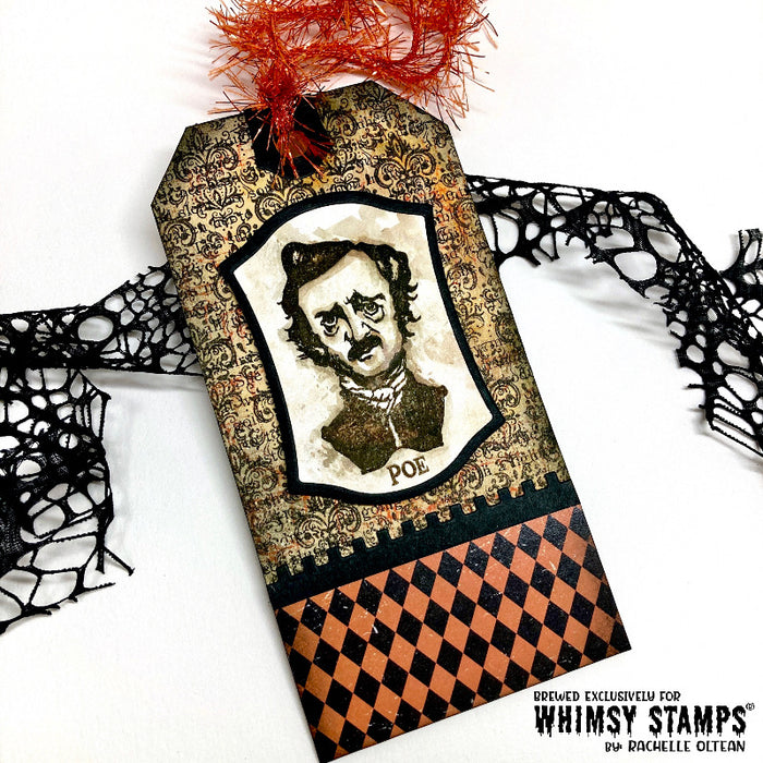 Poe Boy Clear Stamps - Whimsy Stamps