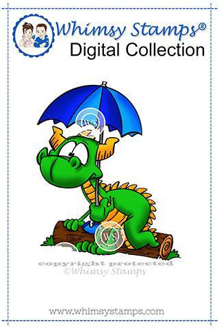 Rainy Day Dudley - Digital Stamp - Whimsy Stamps