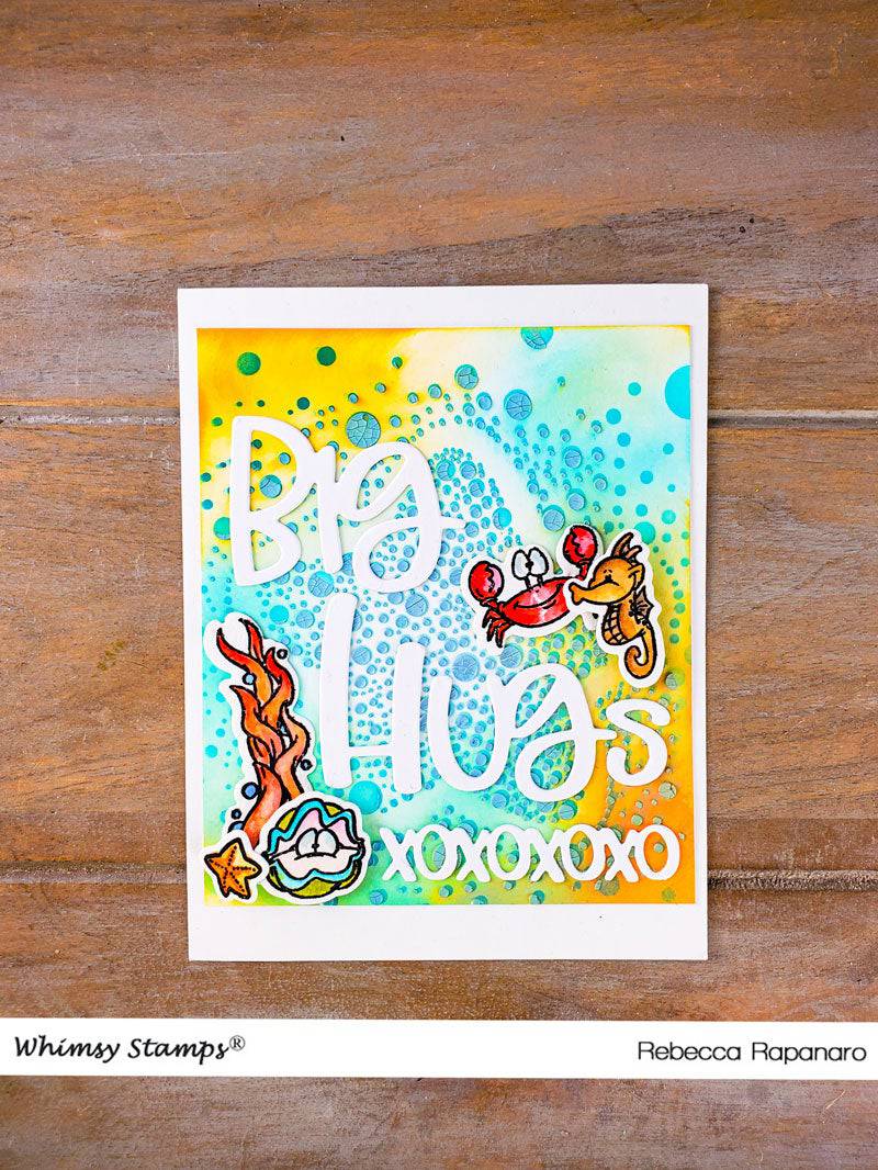 Speckled Star Stencil - Whimsy Stamps