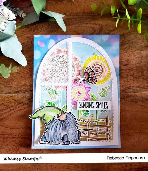 Arched Window Die - Whimsy Stamps