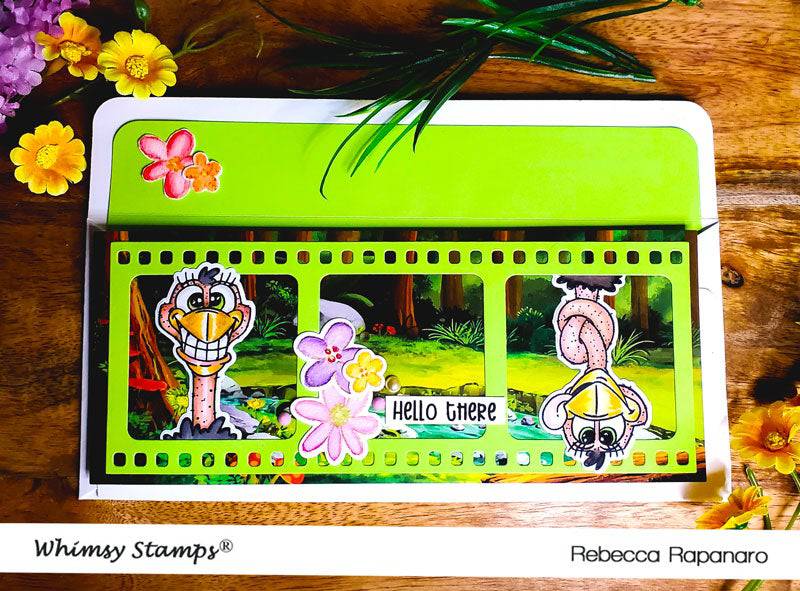 Slimline Envelope Builder Die Set - Whimsy Stamps
