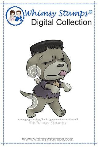 Frankenpup - Digital Stamp - Whimsy Stamps