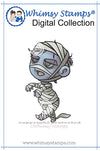 Mini Mummy - Digital Stamp - Whimsy Stamps