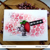 Strawberry Mouse - Digital Stamp - Whimsy Stamps