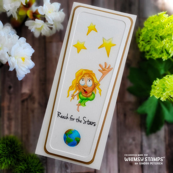 Wait for Me Clear Stamps - Whimsy Stamps