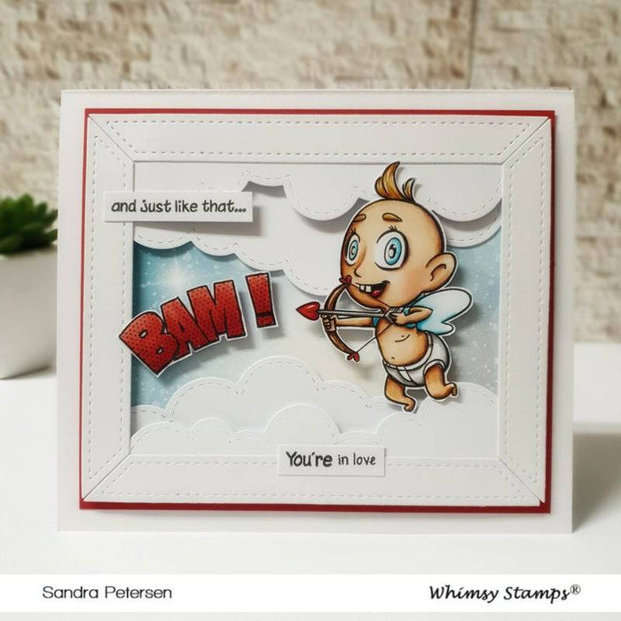 Mini Cupid - Digital Stamp - Whimsy Stamps