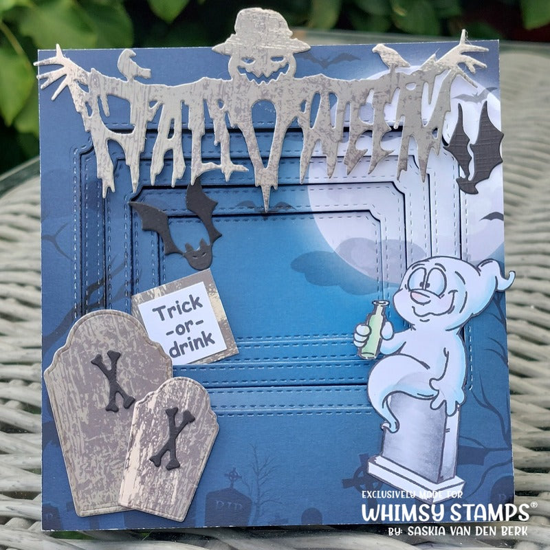 *NEW Halloween Scarecrow Die - Whimsy Stamps