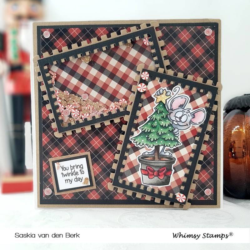 Extreme Postage Die Set - Whimsy Stamps