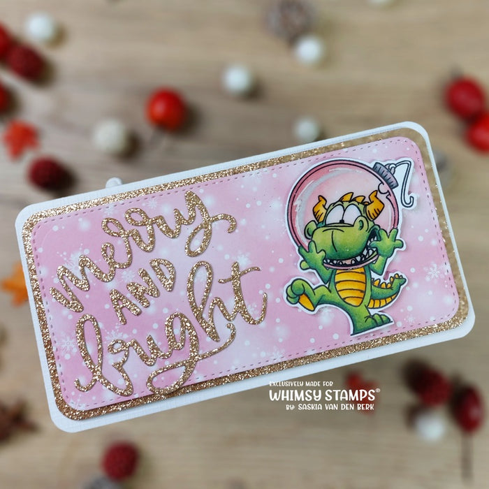 Mini Slim Rounded Die Set - Whimsy Stamps