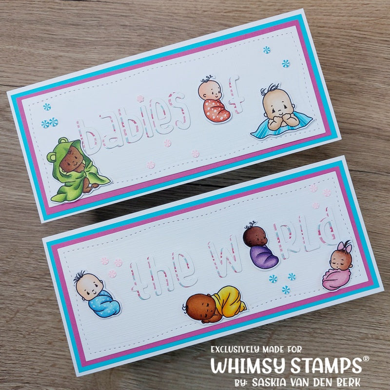 **NEW Babies from Above Clear Stamps - Whimsy Stamps