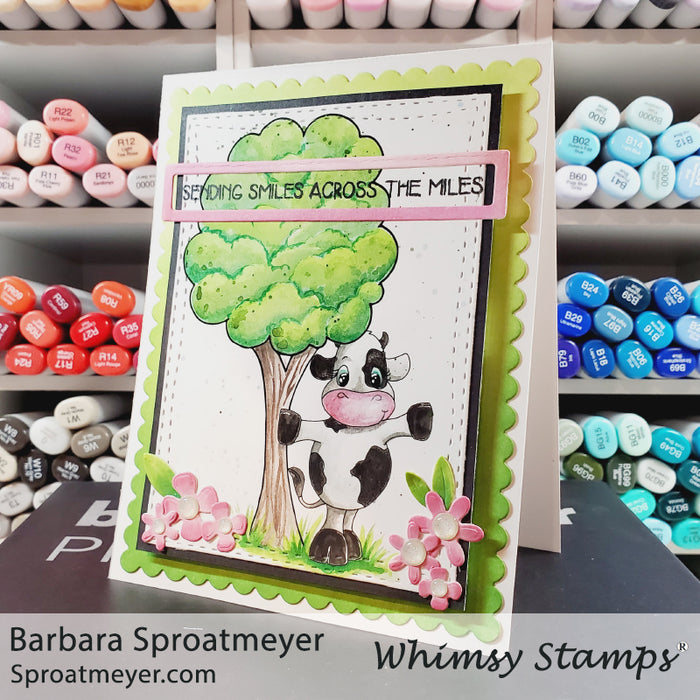 Simple Sentiment Strips Die Set - Whimsy Stamps