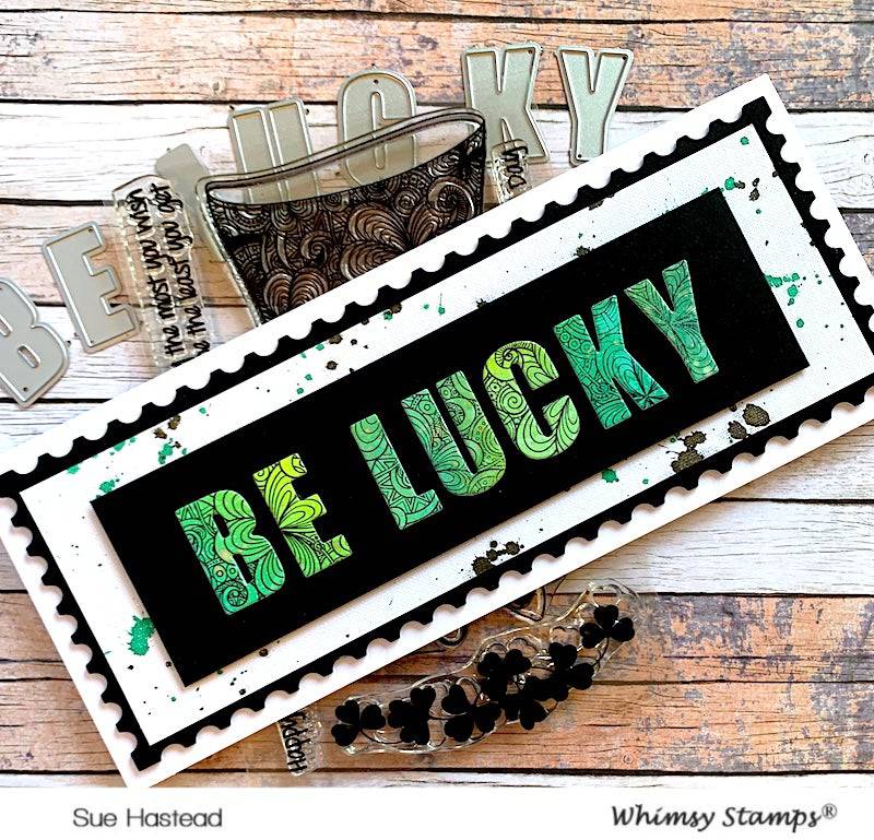 Bold ABC Die Set - Whimsy Stamps