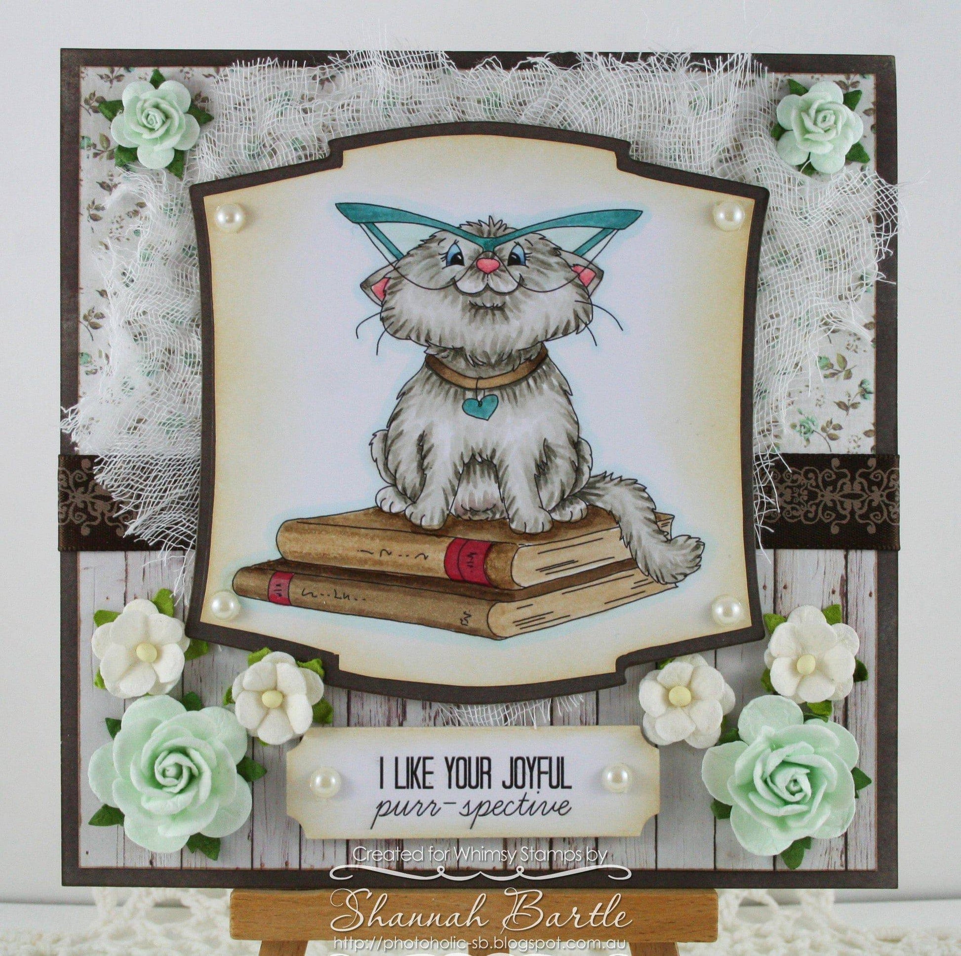 Kitty-ology - Digital Stamp - Whimsy Stamps