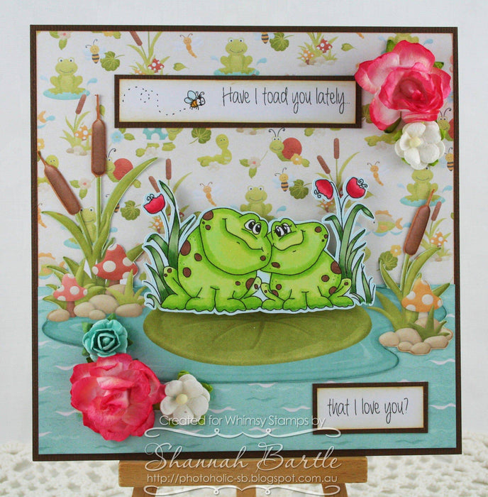 Froggie Friends - Digital Stamp - Whimsy Stamps