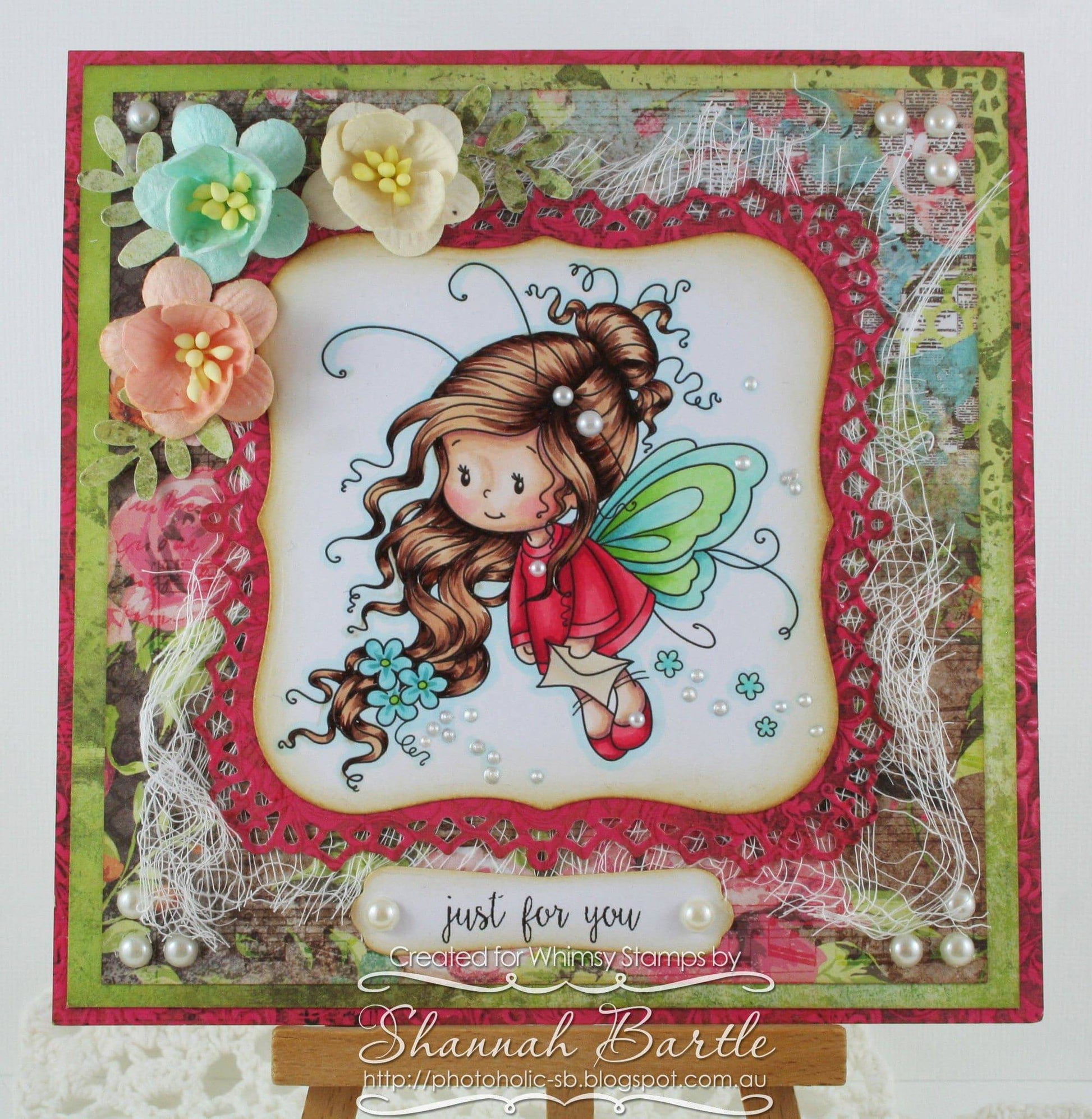 Cindy - Digital Stamp - Whimsy Stamps