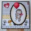 Kitty Balloon - Digital Stamp - Whimsy Stamps