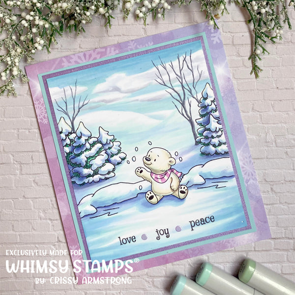 *NEW Sheltering Love Clear Stamps - Whimsy Stamps