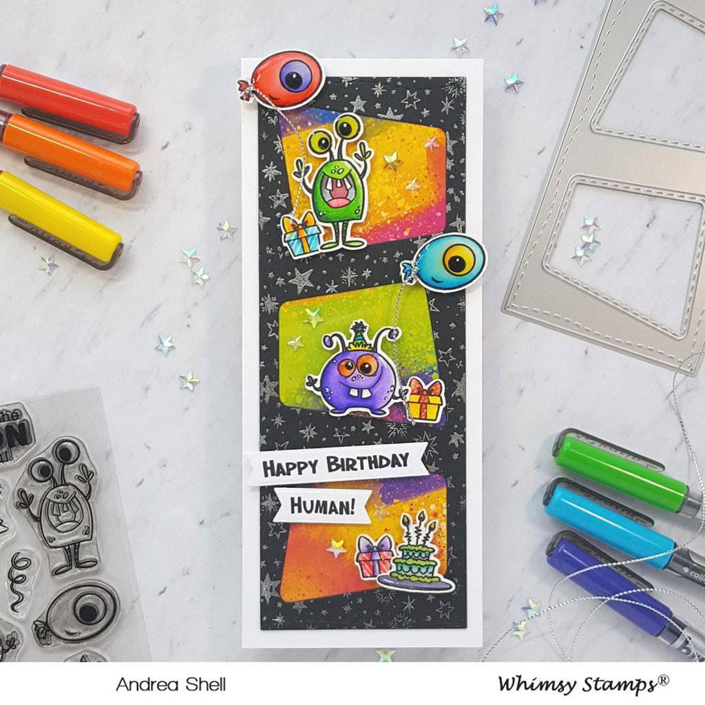 6x6 Paper Pack - Rainbow - Whimsy Stamps