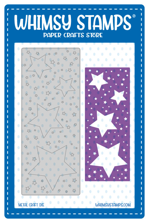 **NEW Slimline Stardust Die - Whimsy Stamps