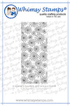 **NEW Spider Webs Background Rubber Cling Stamp - Whimsy Stamps