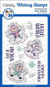 Snow Angels Clear Stamps - Whimsy Stamps