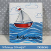 Making Waves Stencil - Whimsy Stamps
