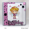 Birthday Word and Shadow Die Set - Whimsy Stamps