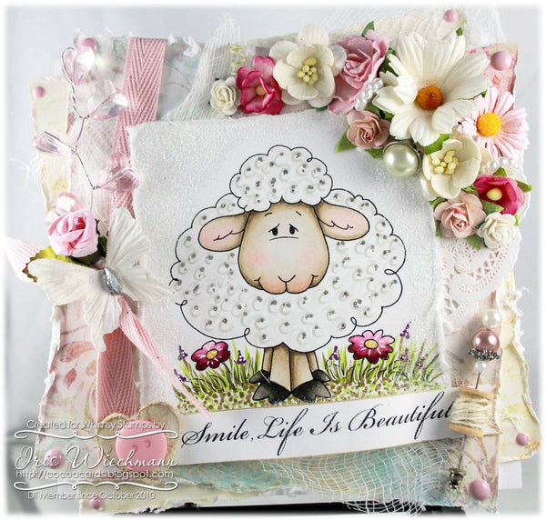 Spring Lamb - Digital Stamp - Whimsy Stamps