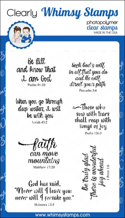 Bible Verse Stampin' Up! Set Of 4 Scrapbook Stamps
