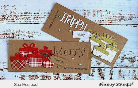 Bookmark and Tags Die Set - Whimsy Stamps