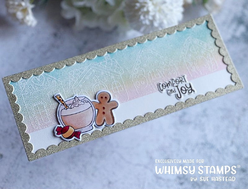 **NEW Comfort and Joy Clear Stamps - Whimsy Stamps