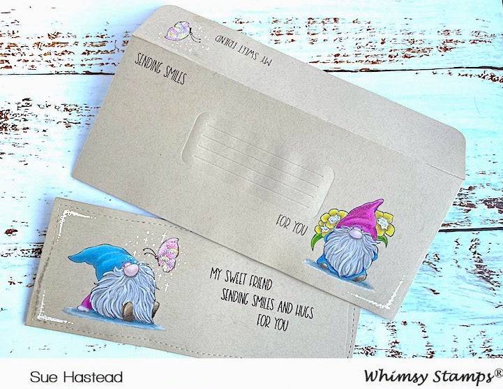 Slimline Envelope Builder Die Set - Whimsy Stamps