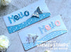 **NEW Hello Word and Shadow Die Set - Whimsy Stamps