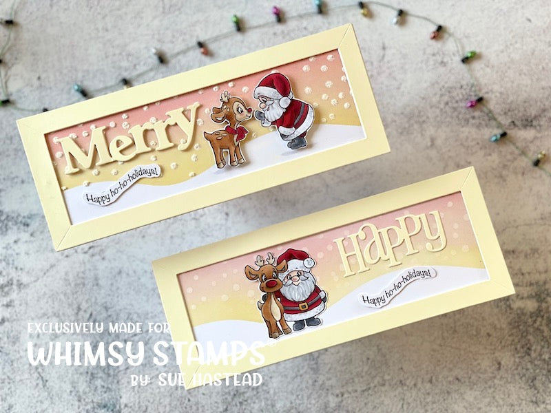 **NEW It's Snowing - 6x9 Stencil - Whimsy Stamps