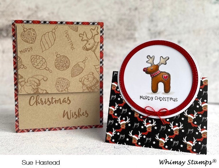 *NEW 6x6 Paper Pack - Christmas Eve - Whimsy Stamps