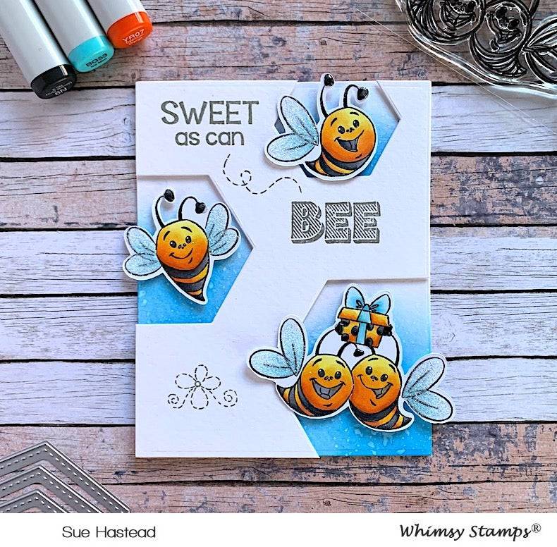 Nested Hexagon Die Set - Whimsy Stamps