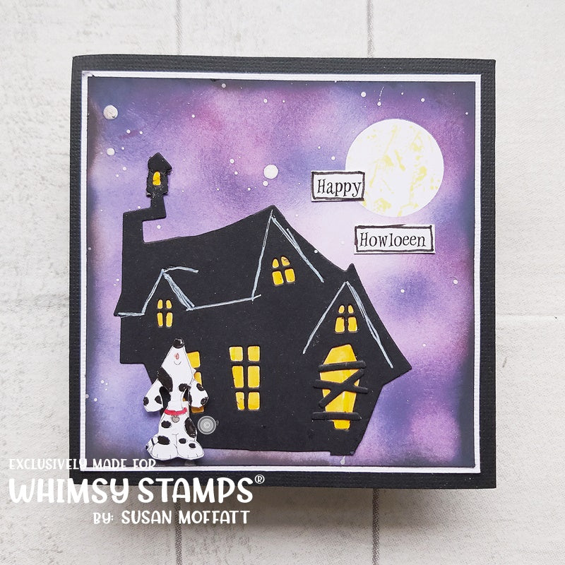 Howl I Live - Digital Stamp - Whimsy Stamps