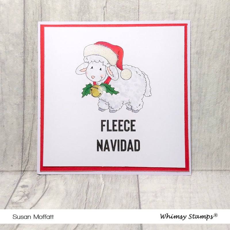 Fleece Navidad - Digital Stamp - Whimsy Stamps