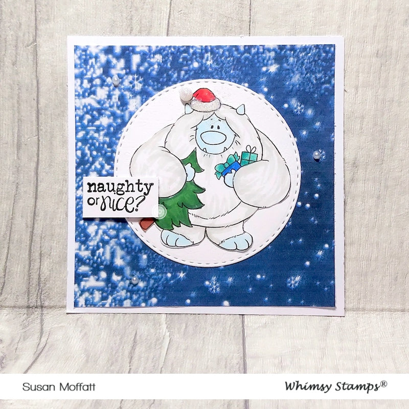 Yeti All Ready - Digital Stamp - Whimsy Stamps