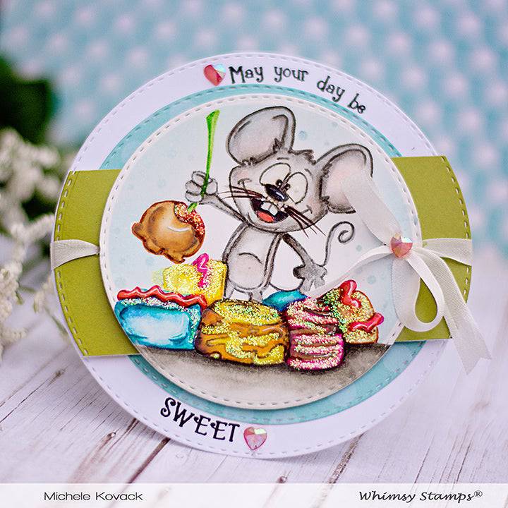 Candy Mouse Clear Stamps - Whimsy Stamps