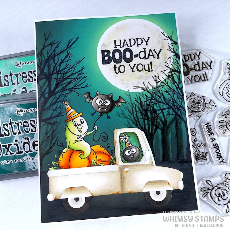 **NEW Boo Day Clear Stamps - Whimsy Stamps