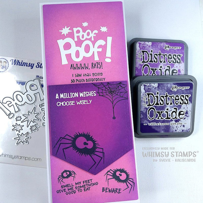 **NEW Poof! Word Die Set - Whimsy Stamps