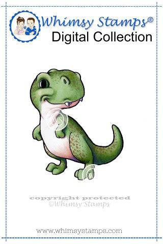 TRex - Digital Stamp - Whimsy Stamps