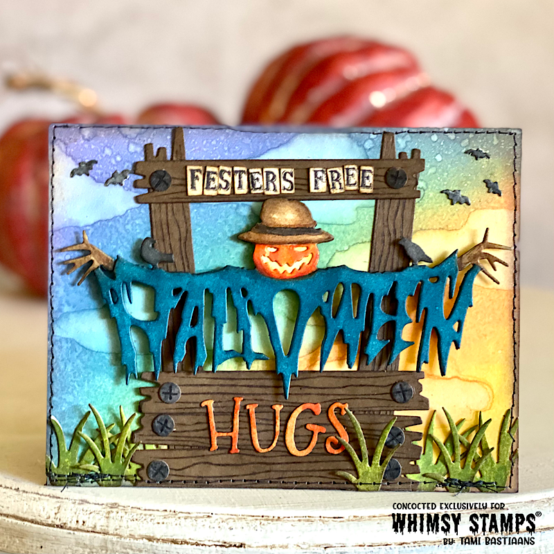 *NEW Halloween Scarecrow Die - Whimsy Stamps