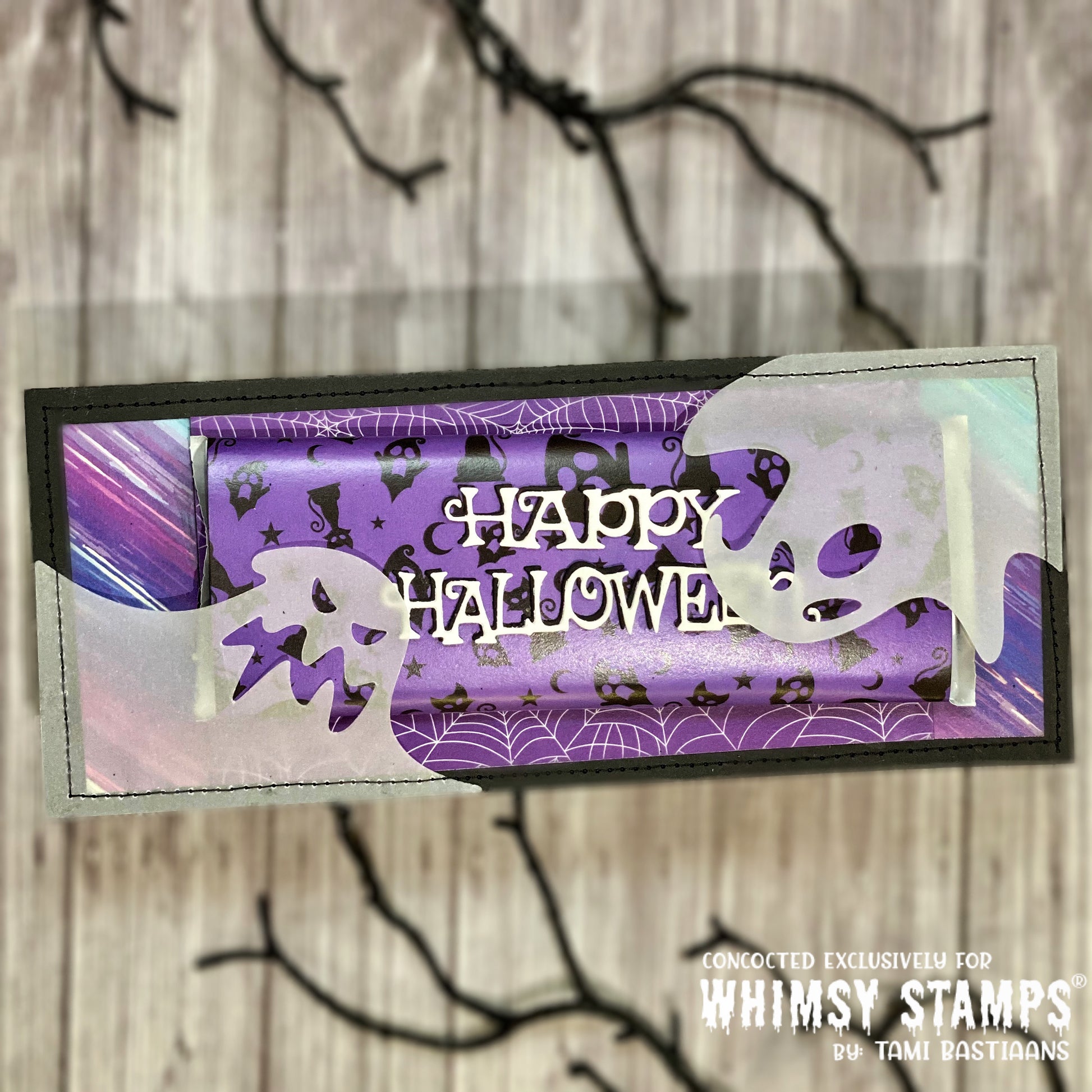 Peeking Ghosts Die Set - Whimsy Stamps