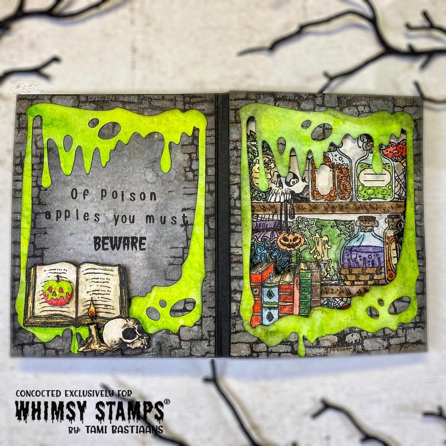 Drippy Frame Die - Whimsy Stamps