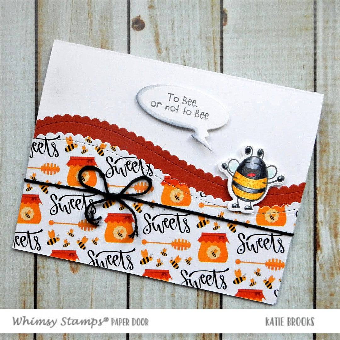 6x6 Paper Pack - Bizzy Bees - Whimsy Stamps